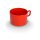 Tasse mit Henkel rot 20 cl